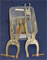 Lot of 6 - Plier style clamps