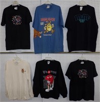 6 M&M Shirts: Med. & Large w/ Tags