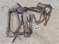 horse collar & leather apparatus