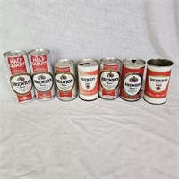 7 Drewrys Beer Cans Empty