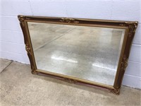 Modern Ornate Gilt Framed Mirror