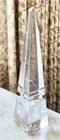 Baccarat France Art Glass Crystal 10" Statue