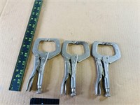 3pcs small Vice Grip Clamp Locking Pliers