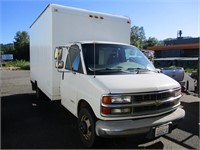 1999 Chevy Express G3 Box truck