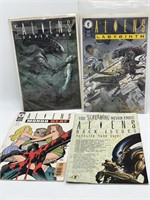 (4) Aliens Comic Books
