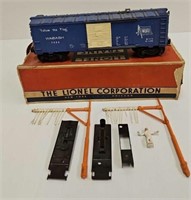 Train - Lionel #3424 Wabash Operating Box Car w/OB