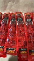 LOT OF 6 JACK LINKS BEEF STEAKS SPICY RED PEPPER