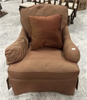 Upholstered Sherrill Co. Arm Chair