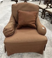 Upholstered Sherrill Co. Arm Chair