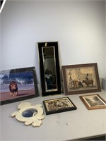 Assorted Wall Decor & Mirrors