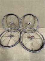 Antique Spoked Carriage Wheels