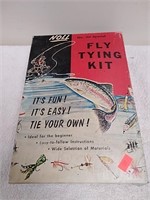 Vintage fly tying kit