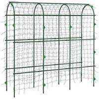 Outsunny Cucumber Trellis  6 ft. Tall Arch Trellis