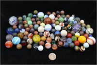 Delightful Antique Glass & Clay Marbles