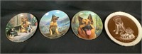 German Shepherd Collector Plates