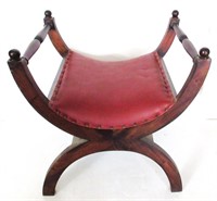 Antique Stool Curule Chair