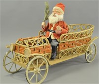 FANTASTIC STORE DISPLAY AUTO & NODDING SANTA CLAUS