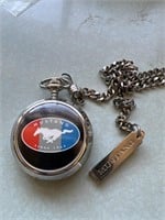 FORD MUSTANG SPECIAL 40th ANNIVERSARY POCKETWATCH