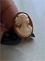 Size 5.5 14K GOLD FILLED CAMEO RING
