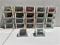 Box Lot of Oxford Brand Miniature Model Buses &