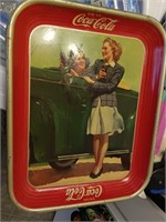 Vtg coke coca cola tray 1942 original