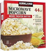 Kirkland Signature Microwave Popcorn 3.3 Oz $33