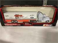 NASCAR Hooters die cast transporter