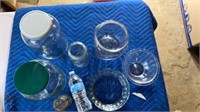 80oz Mason Storage Jar, 2 Lg Glass Jars With