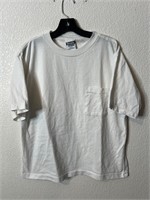 Vintage 90s White Pocket T Shirt