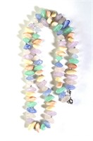 Colorful Composite Beaded Necklace 24"