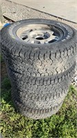 Rims and tires 265/70 R 16