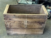 Cresent Tool Co Wood Crate