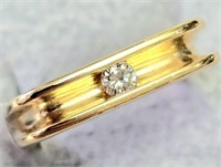 $3000 14K  6.6G Diamond 0.1Ct Ring