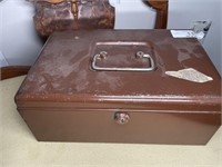 Old metal box great for storage