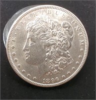1896 Morgan Silver Dollar 90% Silver Minted in