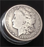 1890 -O Morgan Silver Dollar 90% Silver Minted in