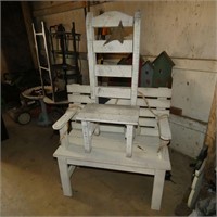 (2) Country Primitive Wooden Benches