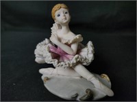 Vintage Turtle King Corp. Ballerina Figurine