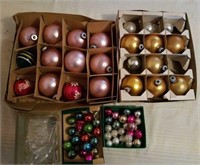 Shiny brite and other vintage Christmas balls