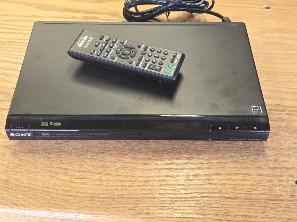 SONY CD DVD PLAYER