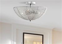 Quoizel Tango Polished Semi-Flush mount light $85