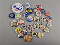Antique/Vintage Political Pinback Buttons
