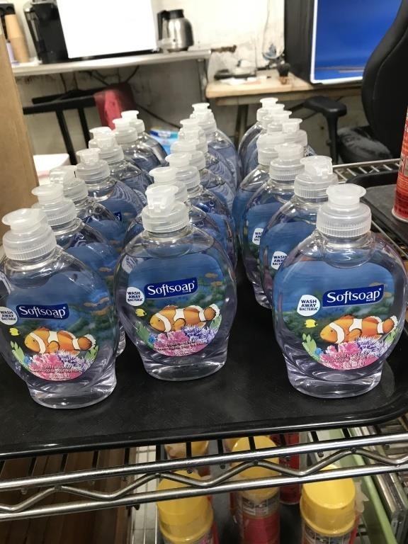 2 Dozen Pump Bottles of 7.5 0Z of Liquid Softsoap