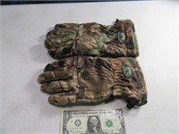 szXL Hunters LIght-Up Camo Gloves