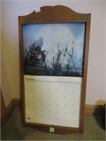 framed calendar