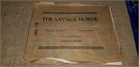 THE SAVAGE HORDE LOBBY CARDS-- COMPLETE