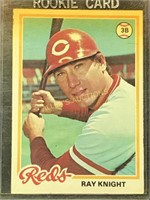 1978 TOPPS RAY KNIGHT ROOKIE CARD