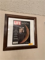 LOT OF LIFE MAGAZINES FRAMED JFK / BATMAN MORE