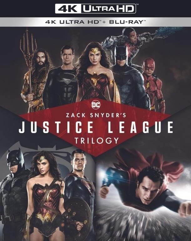 (N) Zack Snyder's Justice League Trilogy (4K Ultra