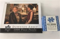 Downtown Abby & M.C. Escher Puzzles